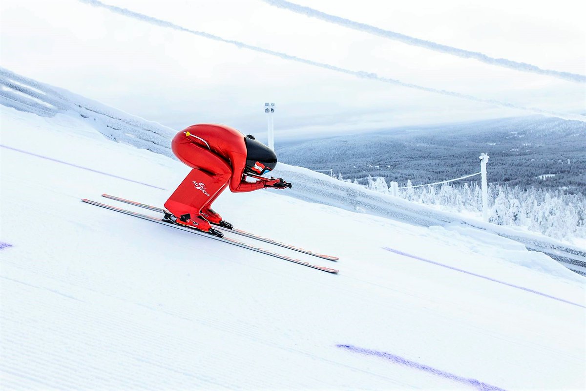 turi_ski's tweet photo. Comienza la Copa del Mundo de #esqui velocidad #WorldCup #speedski Doblete de #ManuelKrammer y #BrittaBacklund en Salla #laponia #Finlandia #Lapand #ski #RicardoAdarraga el mejor español #spainsnow ▶ https://t.co/nanyin9jr6 https://t.co/yQpr6PbsOr