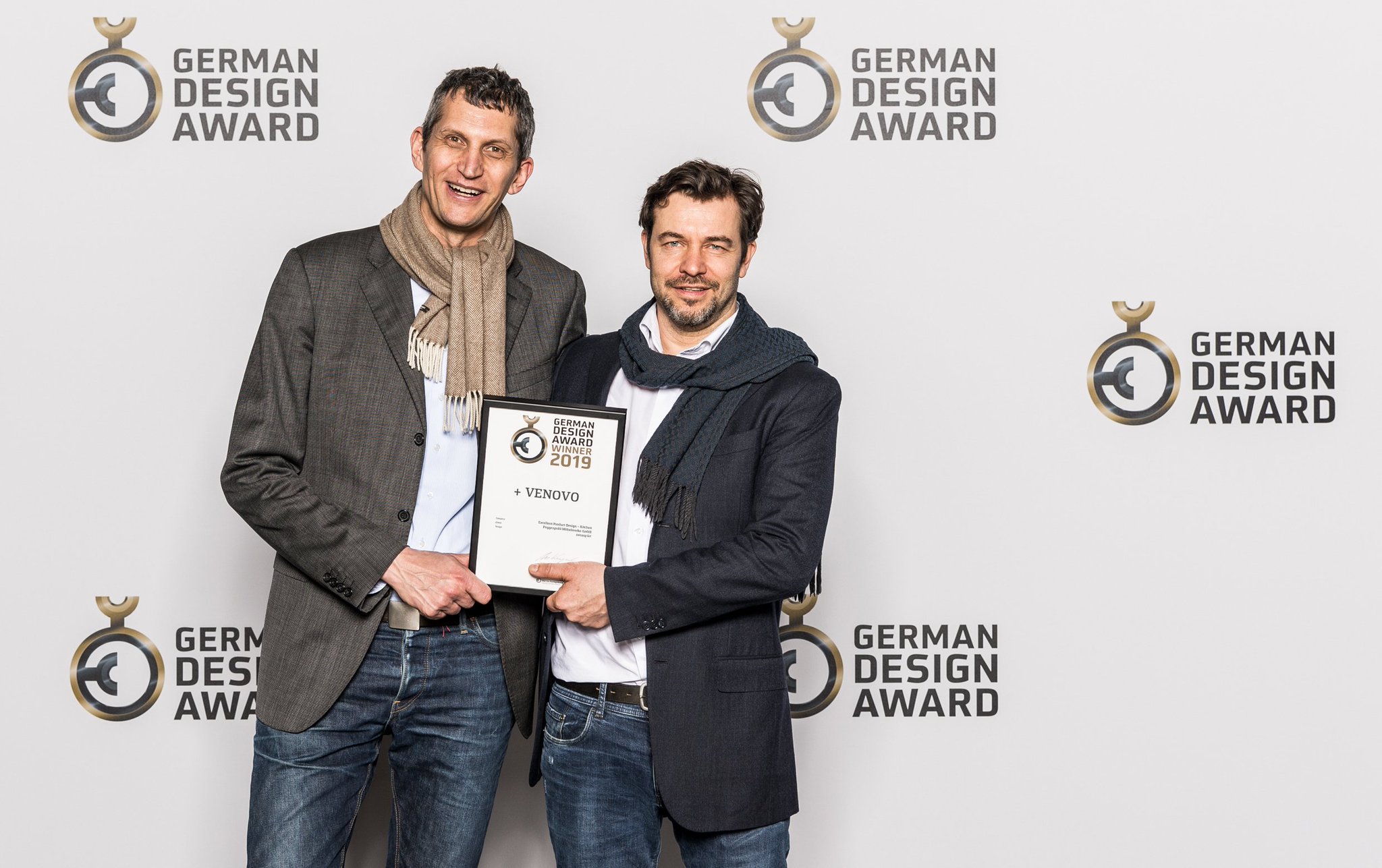 Poggenpohl Kitchens A Twitter The Creators Of Poggenohl S Awarded Venovo Mathias Knigge And Soren Jungclaus Neongrun Hamburg Attended The Award Ceremony Of The Germandesignaward19 In The Context Of The Ambiente Fair In