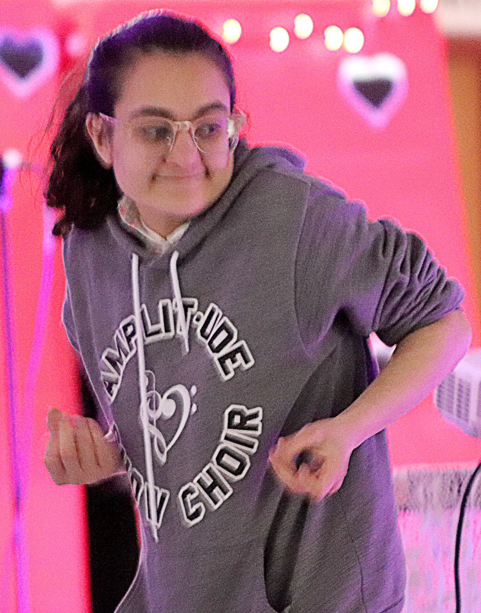 Manor High School choir sing their hearts out for Love Jones Cafe. It was a night of live music, coffee &amp; sweets in celebration of Valentines Day! Choir is under the Direction of Ms. Pinto. Photo Credit goes to Robert Shutack a Choir Member &amp; Reporter for Mustang News/Yearbook.