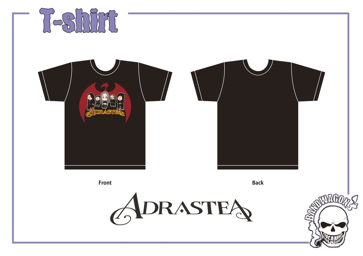 BandWagonScream's tweet image. 【2/23出演バンド 新Tシャツ発売！】2/23(土)BANDWAGON SCREAMING@池袋Space emoより発売される出演3バンドの新Tシャツ、デザイン公開！ 枚数限定！(準備サイズ/販売枚数/価格等の設定は各バンド毎です) ご購入希望の方は、是非早めに会場へGO！