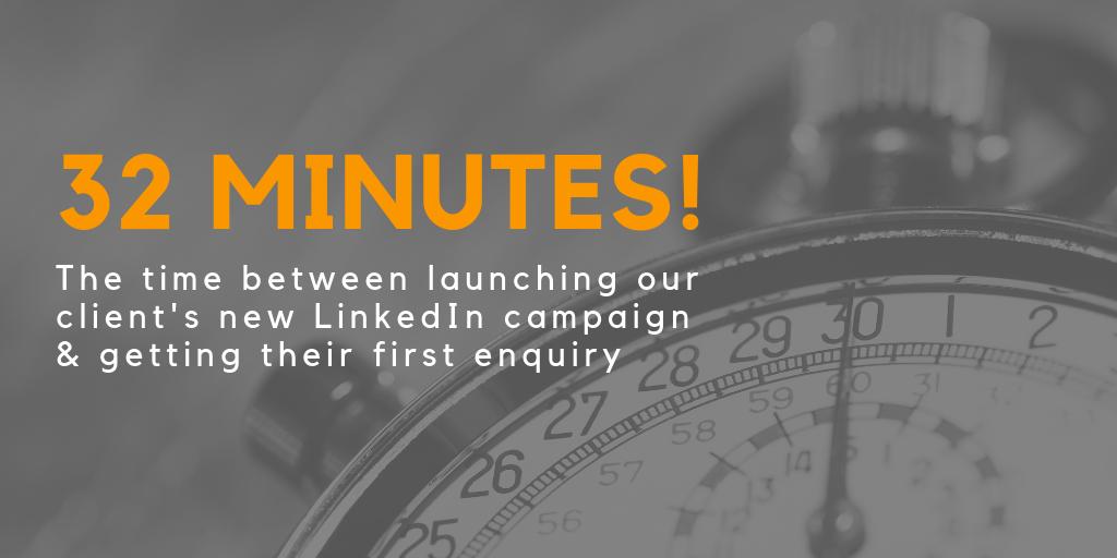 Hmm, could this be a record breaker 🤔? #digitalmarketing #LinkedIn #happyclients