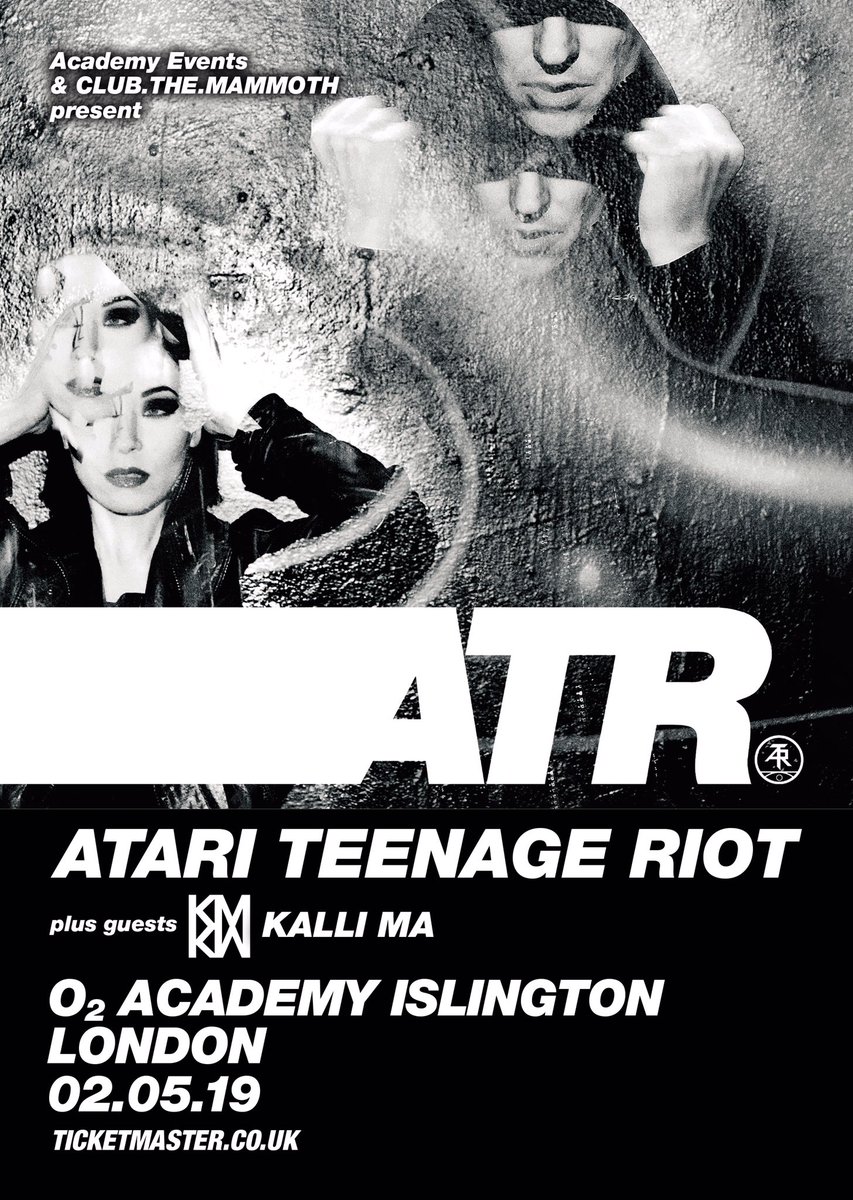 <a href="/KalliMaNoise/">Kalli Ma</a> added as support on the @ATR_official show @O2Islington on 2nd May. Tickets still going <a href="/dicefm/">DICE</a> bit.ly/2GItyze