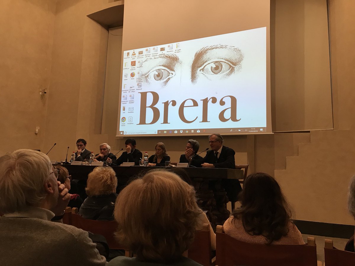 vitaepensiero's tweet photo. James M. Bradburne introduce l’incontro a @museobrera
“Io sono uno straniero, come in San Luca mi ritrovo nello spirito di incontro dei due di #Emmaus i quadri aprono gli occhi, aprono all’incontro”
#Caravaggio #Rembrandt #MaxMilner
#aocchiaperti https://t.co/TWBSBBAAwf