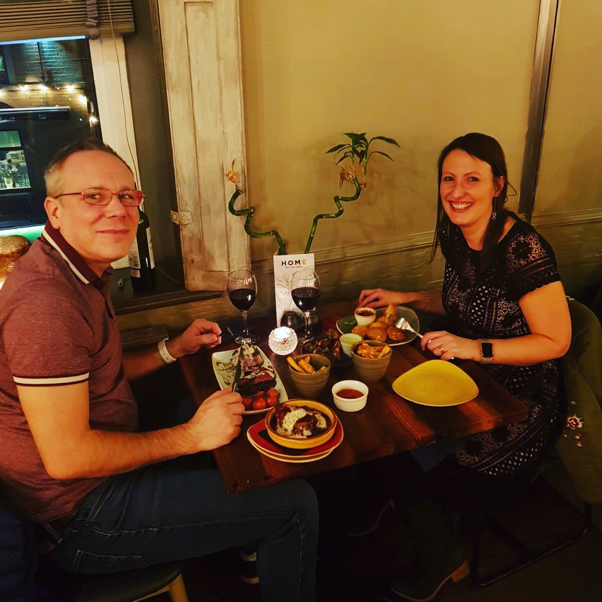 Here we have our Valentine’s competition winners enjoying there meal for 2 last night. Our Valentine’s menu is still available tonight and tomorrow along side our normal menu #food4sharing #huddersfield #valentinesday2019 #britishtapas