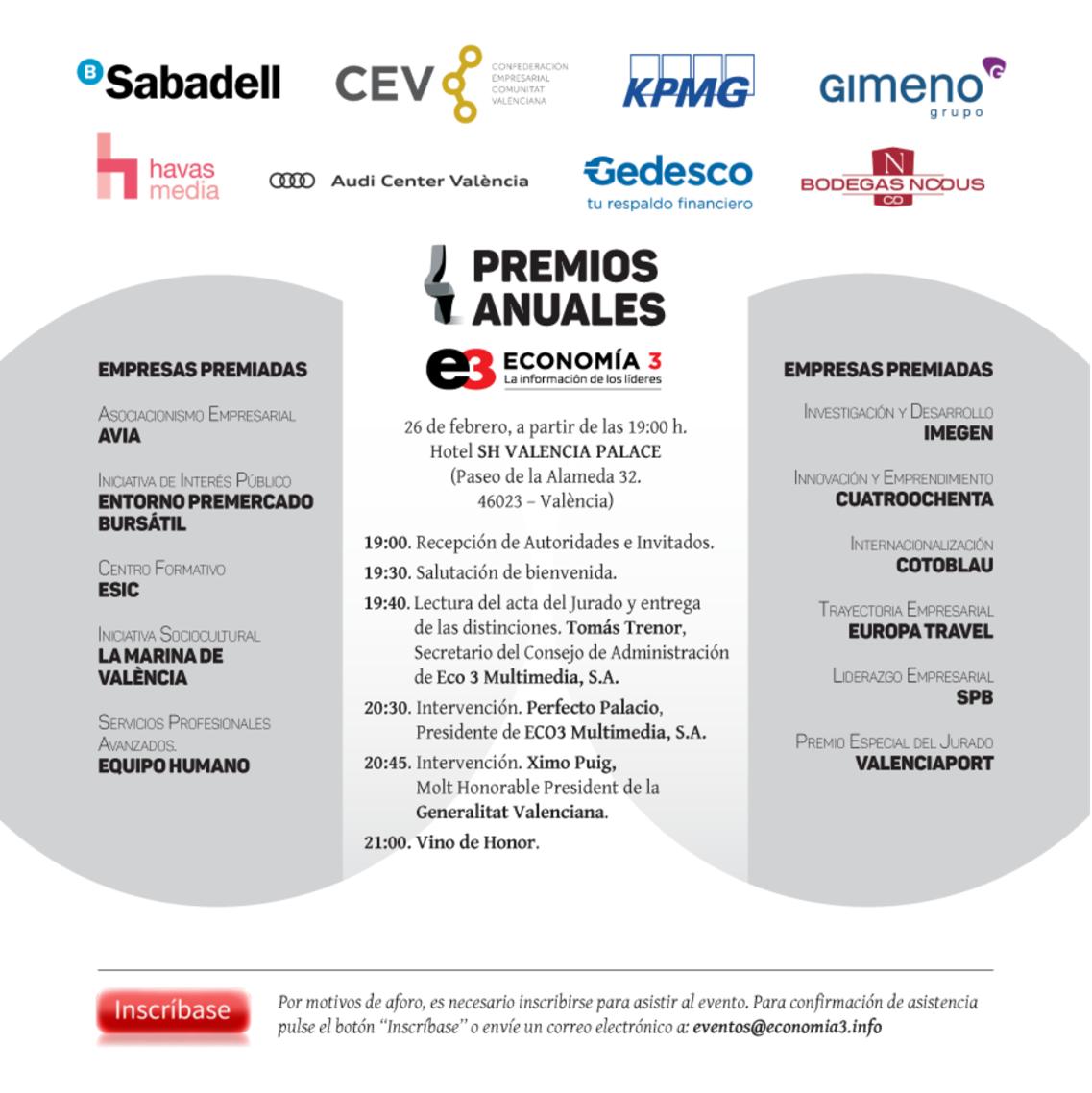 BIGBANInversion's tweet photo. 🗓️El próximo 26 de febrero nuestra presidenta @VMajadas tendrá el honor de recoger el premio 🏆 a mejor iniciativa de interés público 🔝🔝, otorgado por @Economia_3 al programa #entornopremercado, propuesta conjunta de @bigbanangels y @GrupoBME 👏👏👏👏👏 https://t.co/l0aU1cbNHJ