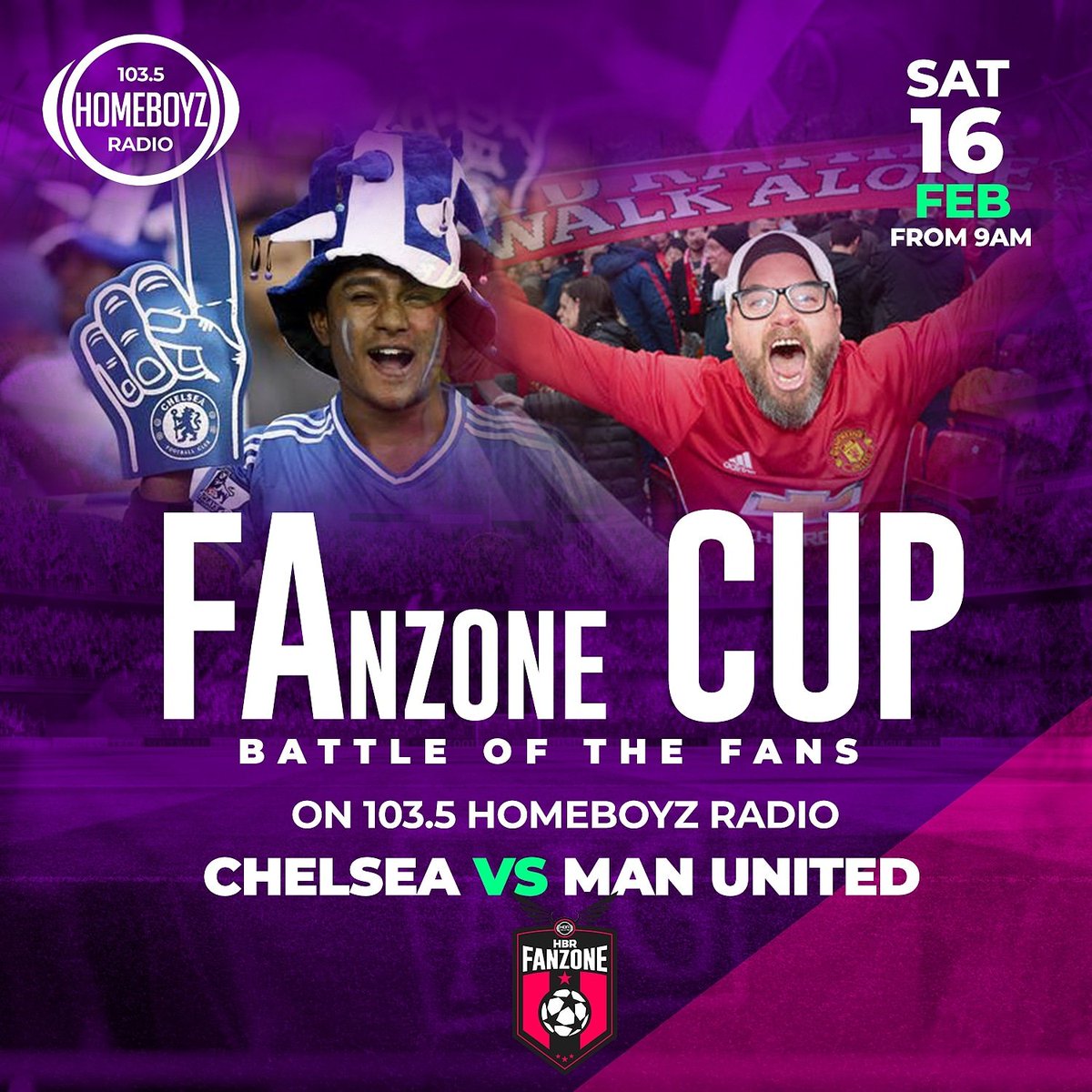 HomeboyzRadio's tweet photo. Battle of the fans!!
#KTBFFH vs #GGMU on #HBRFanzone. Prizes courtesy of @DStv_Kenya to be won. 
Are you ready to be one of them? Can you defend your team. Hit us up now but you must be a DStv account holder. #ChekiDStv https://t.co/dVkwhKNPKt