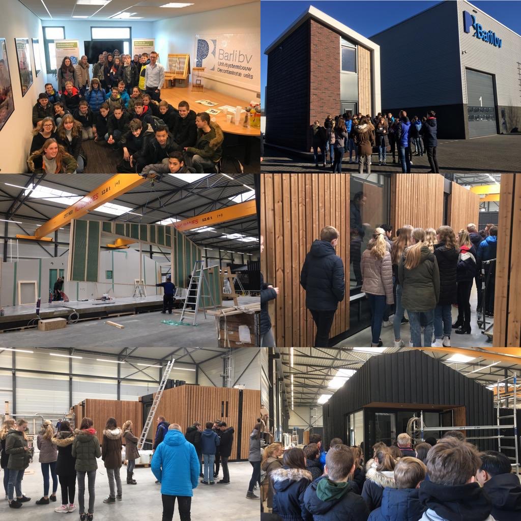 Bouw je eigen HSB mantelzorgwoning. De excursie als start van het Project. De Timmerindustrie in beeld dmv lesmateriaal. Technasium <a href="/MondialCollege/">Mondial Lindenholt</a> Leuvensbroek Nijmegen, <a href="/Barlibv/">Barli</a> en Hout dat werkt.