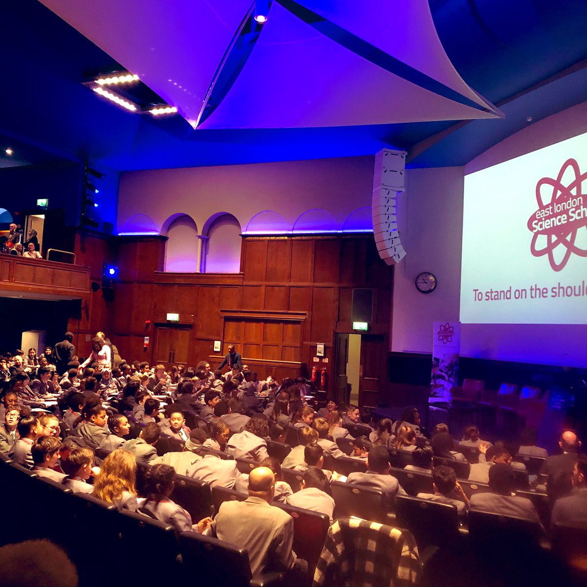 MsPatelPhysics's tweet photo. About to start our whole school lecture at the @RGS_IBG!! https://t.co/wPQ4CwHfgc