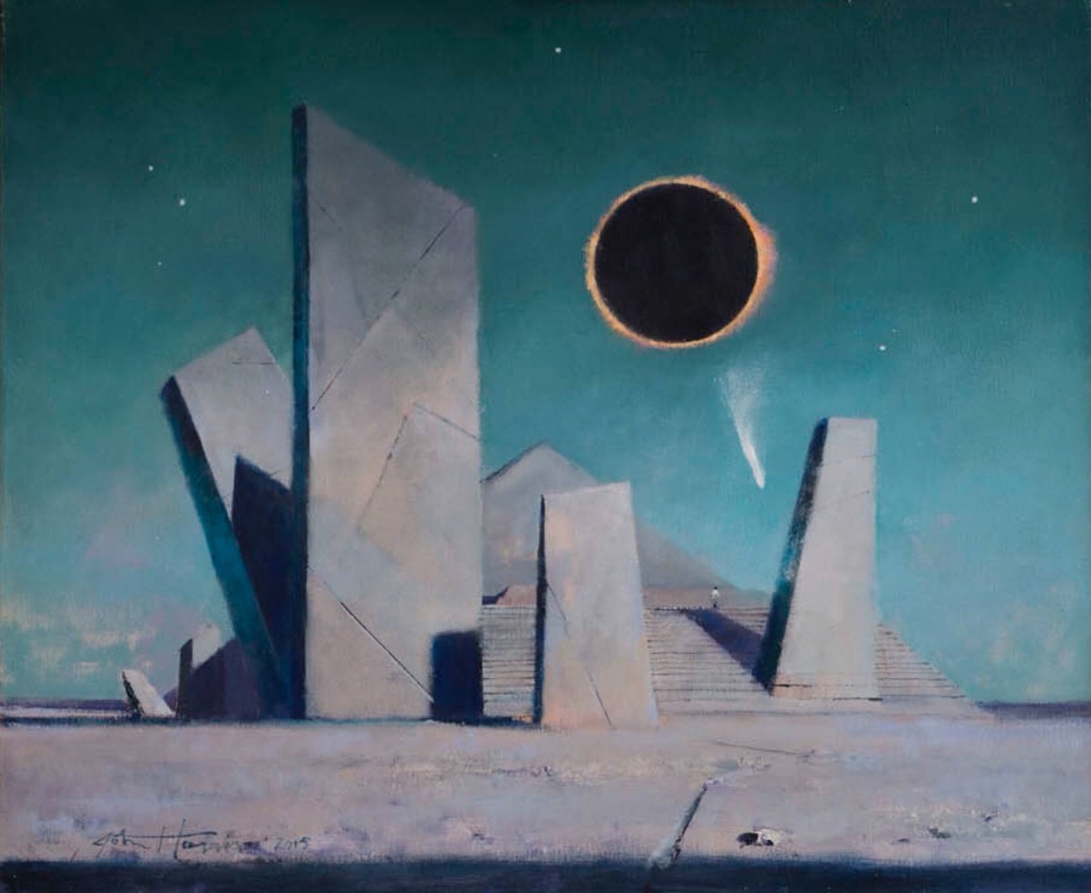 retroscifiart's tweet photo. Art by John Harris https://t.co/WdLzWxXk2L