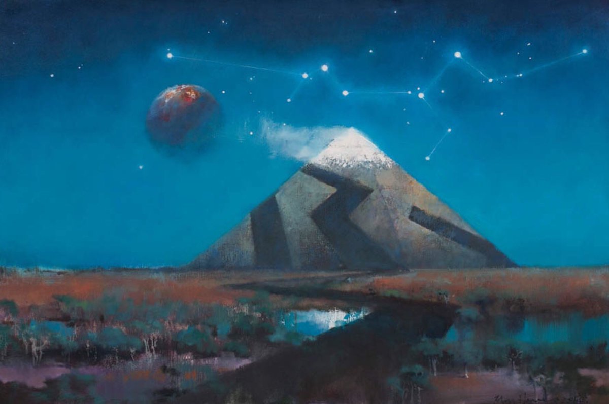 retroscifiart's tweet photo. Art by John Harris https://t.co/WdLzWxXk2L