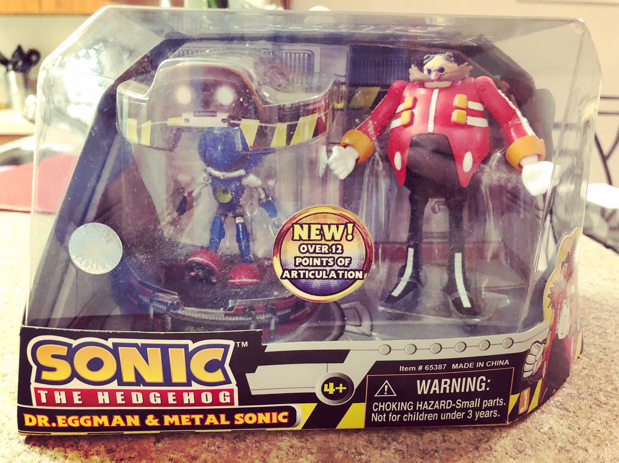 Sonic the Hedgehog 3 Vinyl Figure Dr. Robotnic and Metal Sonic 2