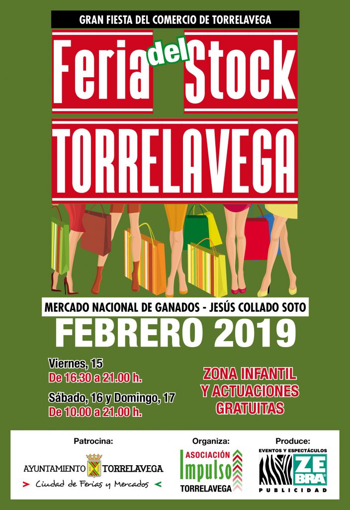 Esta tarde comenzamos a cubrir la #FeriadelStock de #Torrelavega