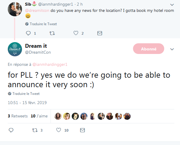 MissHook007's tweet image. Pour ceux qui font la #BTTD comme moi, le lieu devrait être annoncé rapidement! 😊😊😊