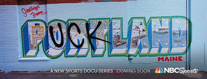 Puckland_tv's tweet photo. @207_Music  So you wanna play hockey for the NY Rangers?! Well the long road to the NHL starts here...in hockey towns like Portland, ME. And in the minors, it's not JUST the players chasing "The Dream." Welcome to "Puckland." (Plus there's some cool local music in the show, too!) https://t.co/7NchVI17Hb
