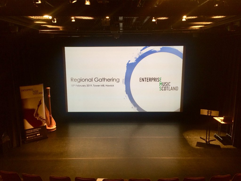 chambermusicsct's tweet photo. Today we’re at @HeartofHawick Tower Mill for our 2nd #RegionalGathering of the year. Looking forward to catching up with our Borders promoters! @MikeChad3 @ZeKoolOne https://t.co/AmFGS2TLdV