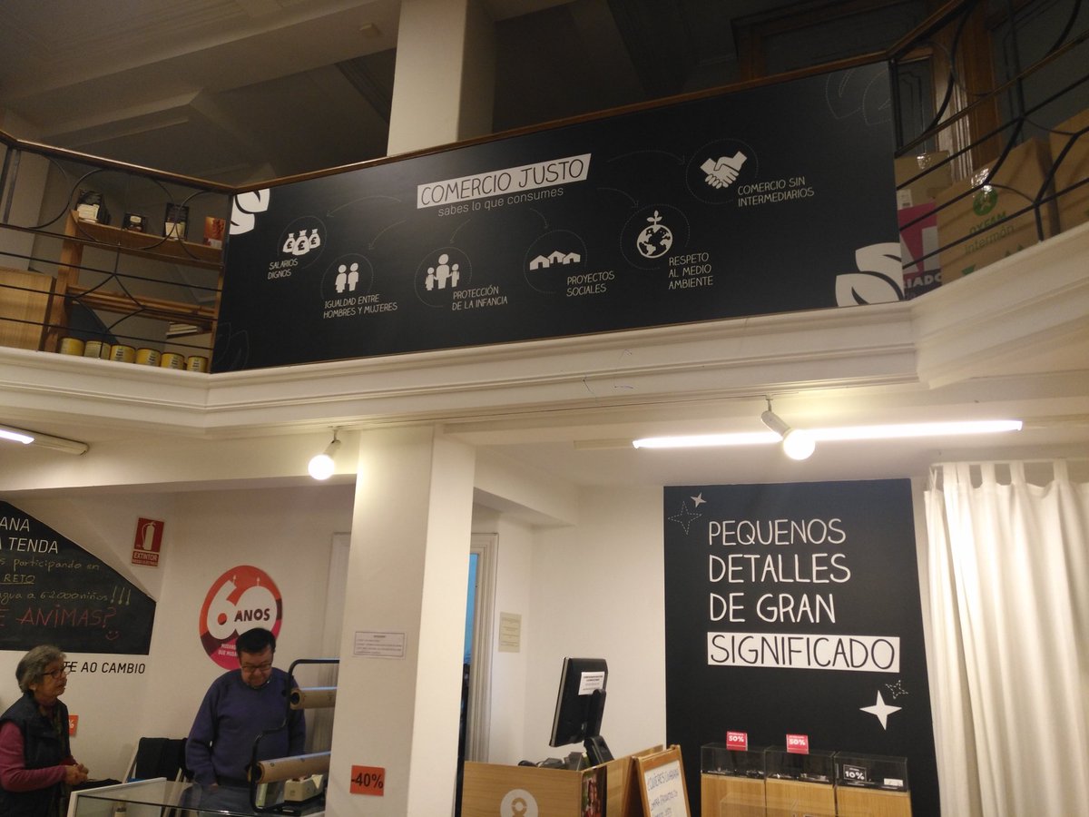 VConectadas's tweet photo. Ayer entrevistamos a Ana Martínez, voluntaria de la tienda de #comerciojusto de @OxfamIntermon de A Coruña. Podréis ver la entrevista muy pronto en el webdoc que estamos preparando. https://t.co/OtUqQEtP5M