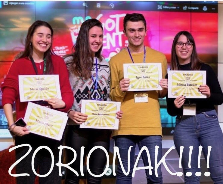 gazteGOTalent's tweet photo. Badaukagu urtarrilaren 25ean Tabakaleran egindako Escape-Roomeko talde irabazlea!!! 🎉🎉🤩🤩 @gaztegotalent Zorionaak Eibarko La Salle ikastetxeko Letras-Workers taldeari!!!🥳🥳 Eta mila esker parte hartu zenuten talde guztiei!! 😄 #mygade @muenpresagintza @munibertsitatea https://t.co/PnDZWbAgYo