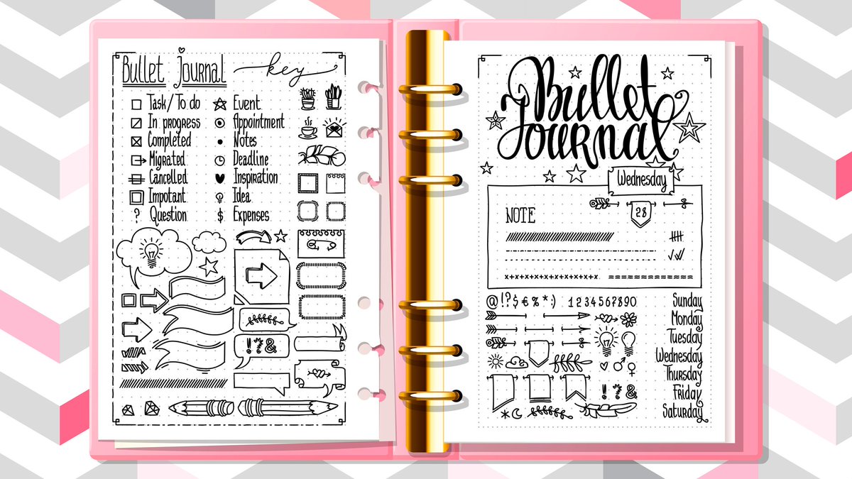 El orden y la necesidad de organizarlo todo es el motor e inspiración de los #BulletJournal, diarios y agendas con un toque estético que los hace hipnóticos y sorprendentes. 📒🖊 Lee más en <a href="/YorokobuMag/">Yorokobu</a> 👉🏾👉🏾👉🏾 ow.ly/nDJF30nI5fl