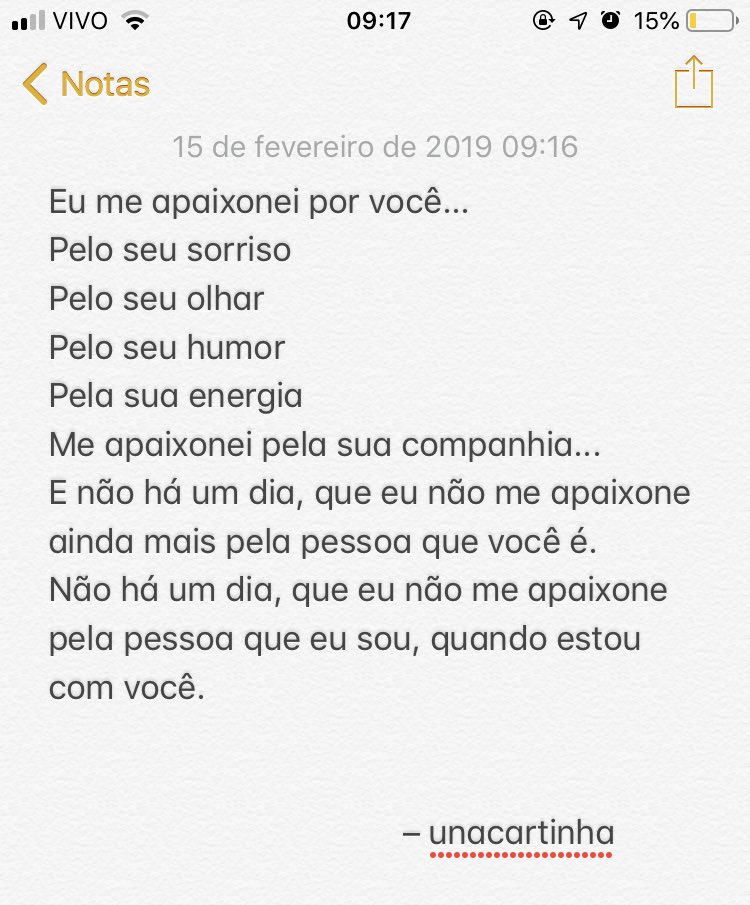 Apenas me apaixonei! ❤️🥰