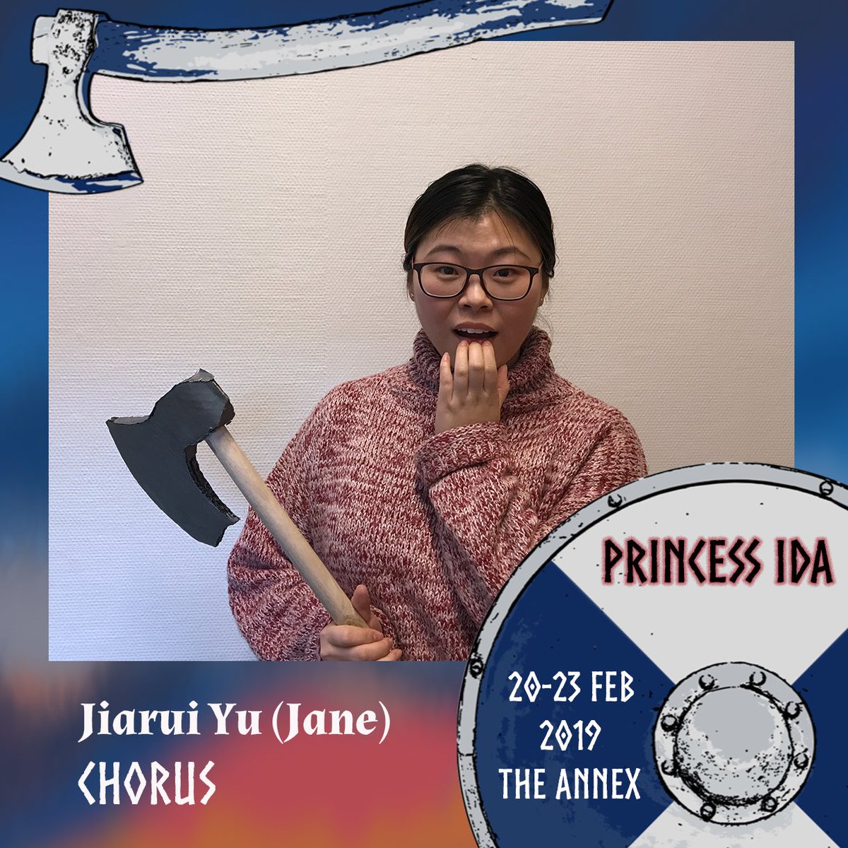 Whether they are bonding over their joint love of war, politely flirting with Florian, our chorus will grant you their attention!

Come see LOpSoc’s ‘Princess Ida’, 20th-23rd February, The Annex Theatre. Ticket reservation link in bio!

#LOpSoc #PrincessIda #GilbertandSullivan