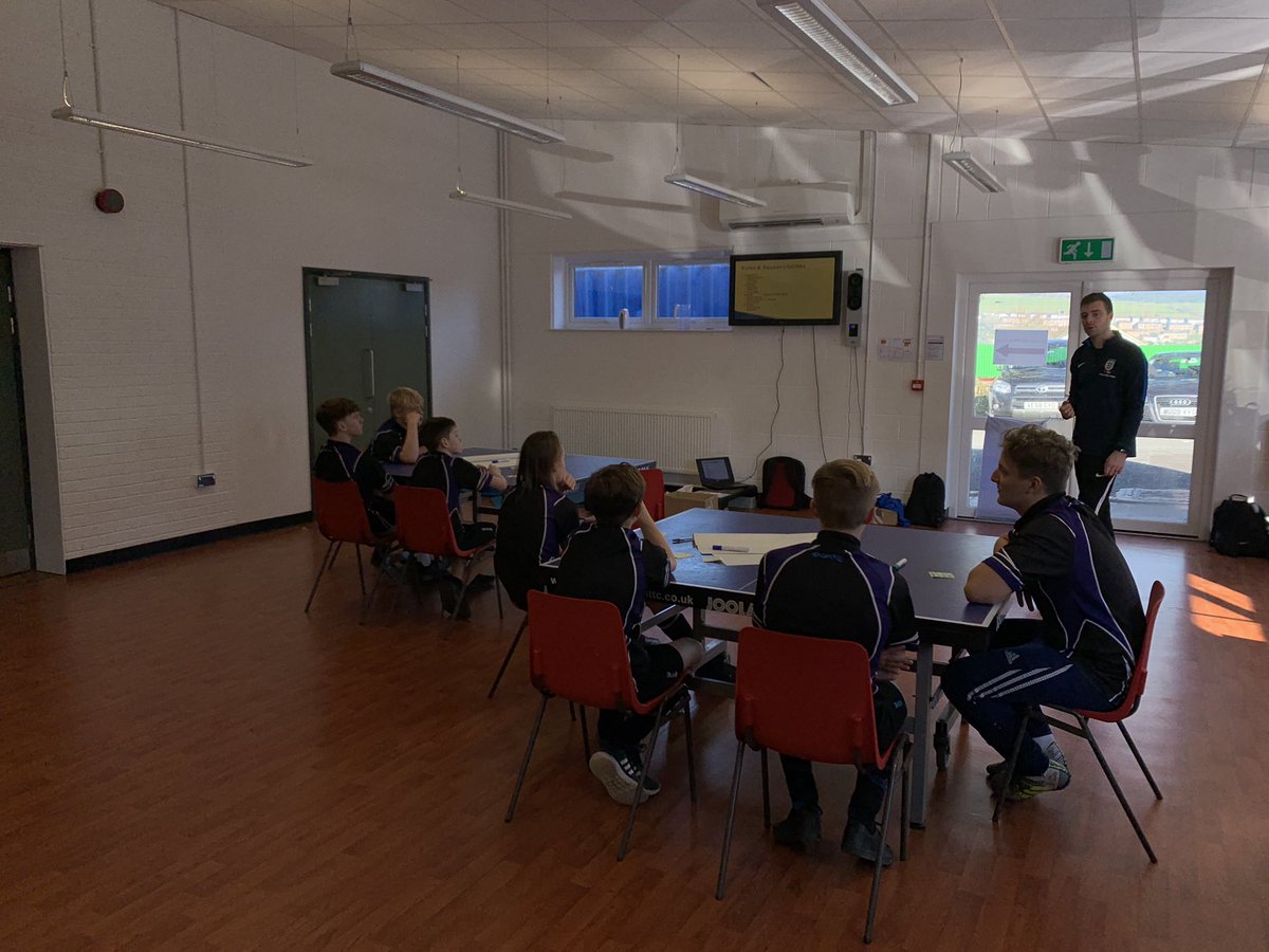 DevonFAYC's tweet photo. Futsal Leadership Workshop at @PlymptonAcadPE @PlymptonSport looking at planning and delivery of Futsal events! https://t.co/KrLh0wHQ85