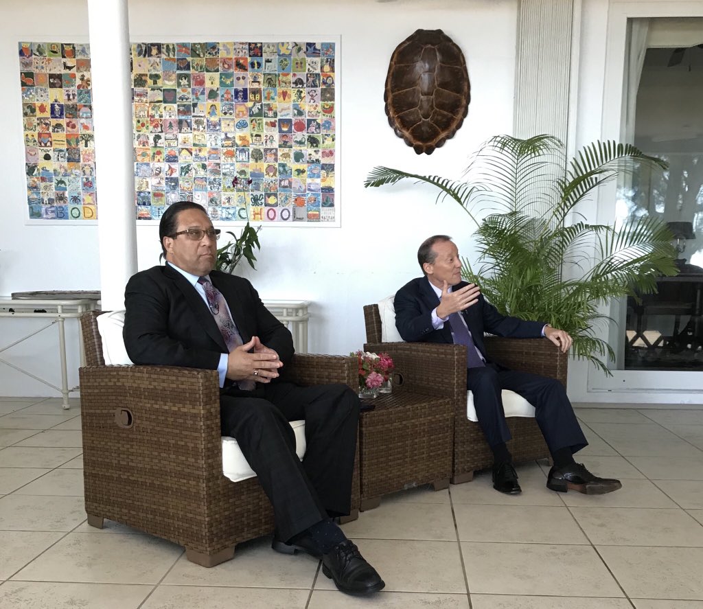 martynroper's tweet photo. Delighted to announce with @TheRealAldenMcL that TRHs The Prince of Wales and Duchess of Cornwall will visit Cayman Islands in late March. Historic visit to all 3 of our wonderful Islands. Strong signal of UK commitment. https://t.co/OUJs8EXoCe