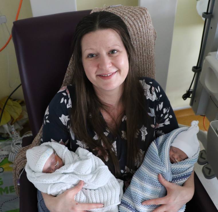 nhsuhcw's tweet photo. To celebrate #CuddleWeek at UHCW we are delighted to bring to you beautiful twins Leo and Dylan and their amazing mum Suzy.
Born at 28 weeks not only do little Leo and Dylan love cuddling their mum they also love to cuddle into each other to build a strong bond. https://t.co/eFK2PW8mR2