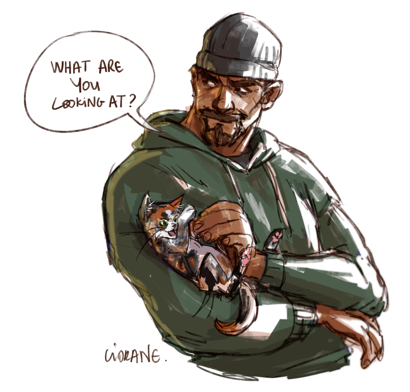 He probably named his cat something edgy
Kofi request for @matawrites! Thank you for all the kofis!! ? 