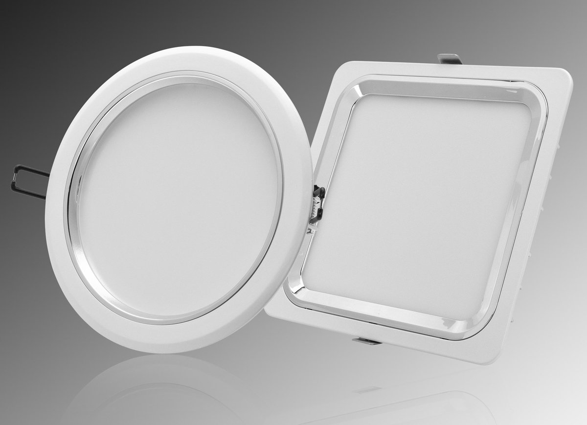 VerbatimLED's tweet image. Verbatim has extended its range of LED  #luminaires with its new generation of round and square  #downlights.