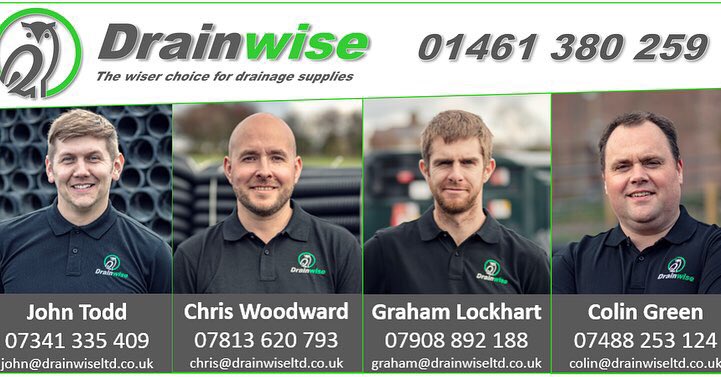 We might not be the prettiest bunch 😁 but we do know our stuff!! If your looking for quality drainage products &amp; great service, at a competitive price, give us a shout 👍🏻