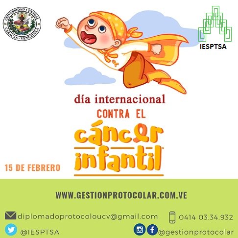 iesptsa's tweet photo. #Gestionprotocolar #IESPTSA #UCV #Efemérides 15 de Febrero, Día Internacional Contra el Cáncer Infantil.❤️ #eventos #ceremonial #etiqueta #social #turismo #protocolo #arreglos #decoración #ceremonias #costumbres #tradiciones #venezuela🇻🇪 https://t.co/I6tweZxEGs