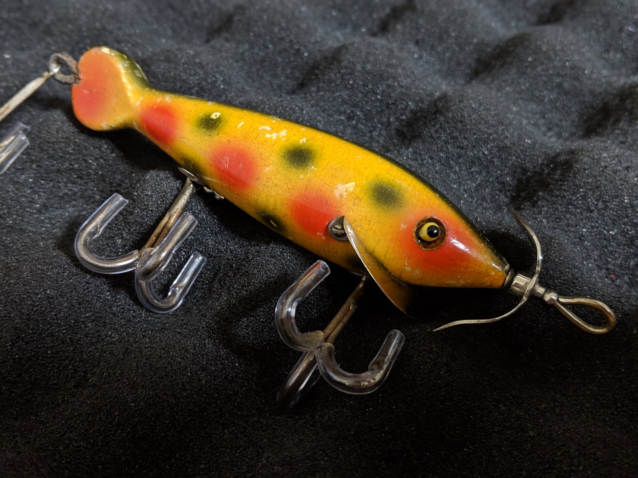 オールドヘドン スピンダイバー Heddon Spin Diver