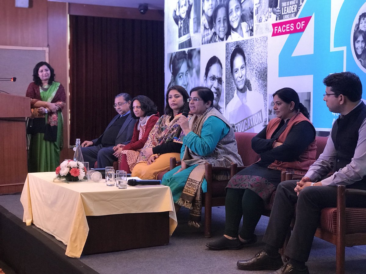Plan_India's tweet photo. “Dreamers in Action”, a panel session, brought together #PlanIndia alumni and staff who shared experiences and learnings that transformed their lives and helped them transform lives of million others #planforeverychild #facesof40 @PlanAsia @tempestjune https://t.co/6XeKTq1K6Y