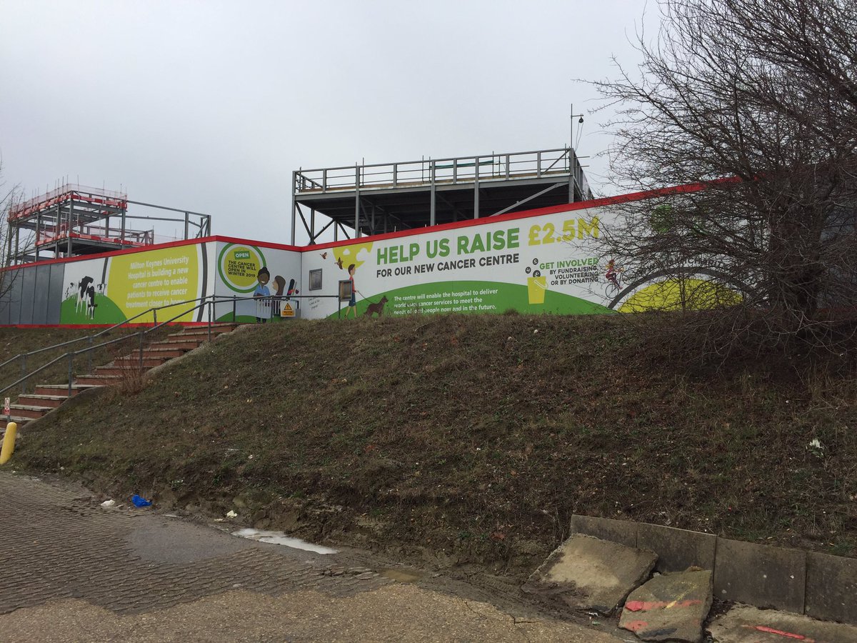 formatgraphics's tweet image. Proud to produce and install this site hoarding at Milton Keynes University Hospital