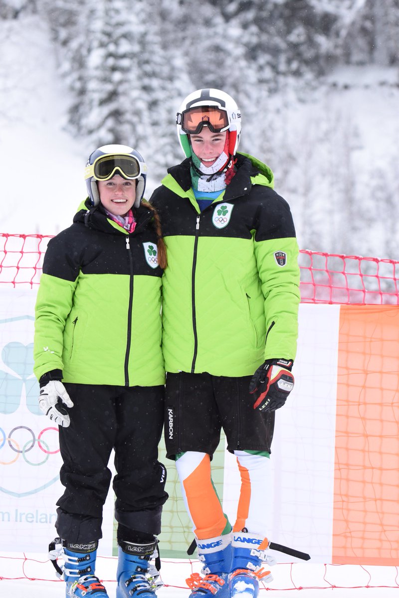 These two🤩Super proud of #TeamIreland over the past week. We are a small nation, one of the smallest at the #EYOF2019 but that doesn’t stop us putting in big performances. With athletes like Matt Ryan &amp; Elle Murphy flying the 🇮🇪 on the big stage, we know the future is bright 🙌
