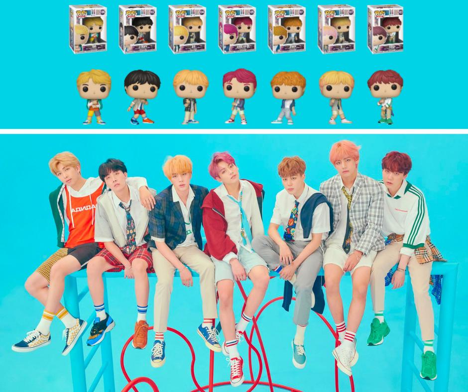 FYE on X: Meet #BTS in adorable Funko Pops! They're just like in