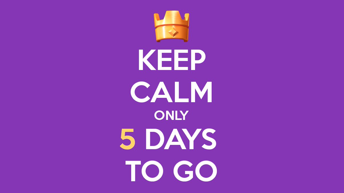 ¿Aun no te has registrado en la <a href="/CopaCatalunyaCR/">Copa Catalunya CR</a>? ¡QUEDAN 5 DÍAS!😵

Casi 1500€ en premios, 3 modalidades a escoger y ¡Finales presenciales en Barcelona! ¿Que mas puede desear un Clasher?🤔🤑

⚔️ Registros en ClashRoyale.cat ⚔️