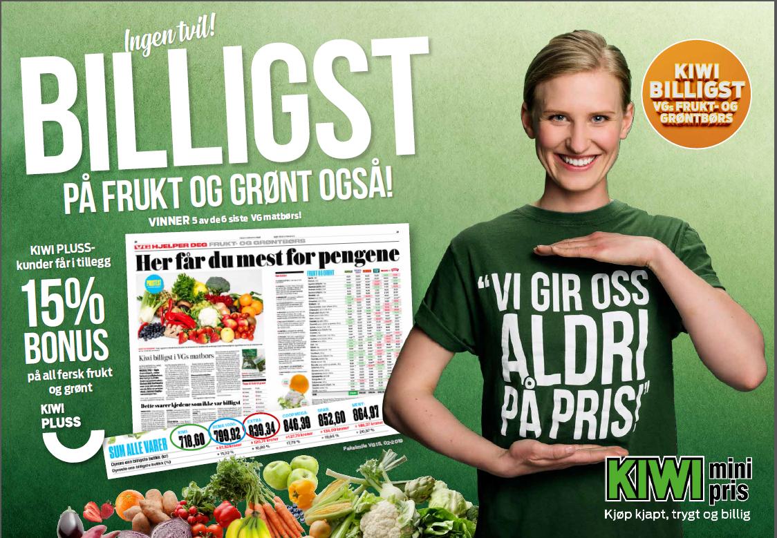 LundTone's tweet photo. Ingen tvil! KIWI billigst på Frukt og Grønt også! https://t.co/4kmkUdGhcT