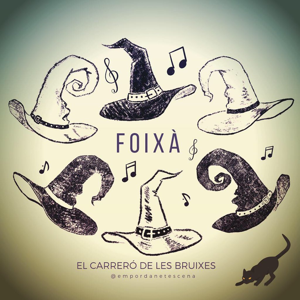 empordanetescen's tweet photo. Recordeu que diumenge teniu ocasió de veure un altre espectacle escollit amb cura ben aprop de casa: 📆17 de feb. a📍Foixà: “EL CARRERÓ DE LES BRUIXES” de la Cia @pocacosa2 Teatre Dirigida per @tonialba 17h
#empordanetescena #espectaclesambencert #recomanables #escollitsambcura https://t.co/uZpEnHp0CH