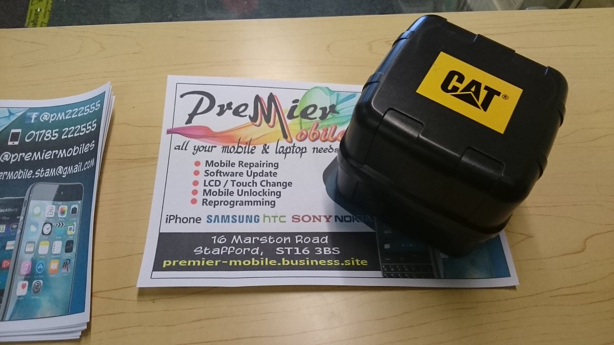 Brand new #watch #cat shockprof =£85 
#sale #Stafford #mobile #shop