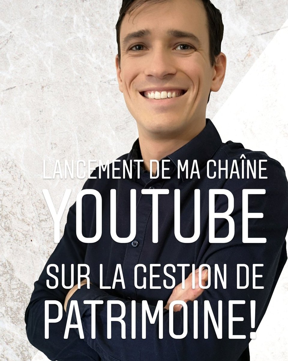 Bonjour à tous, lancement de ma chaîne sur la gestion de patrimoine !
#gestiondepatrimoine
#formation #gestionprivee
youtu.be/Gg79O56YXAE