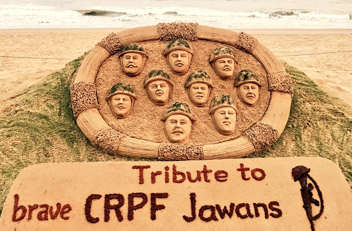 Rajdeepsinh147's tweet photo. #PulwanaAttack Deep Condolences For 44 Soilders Who Gives Their Life For Our Country 🇮🇳 🙏🙏

#RIPBraveHearts #CRPFJawans https://t.co/VeTw0vbcgZ