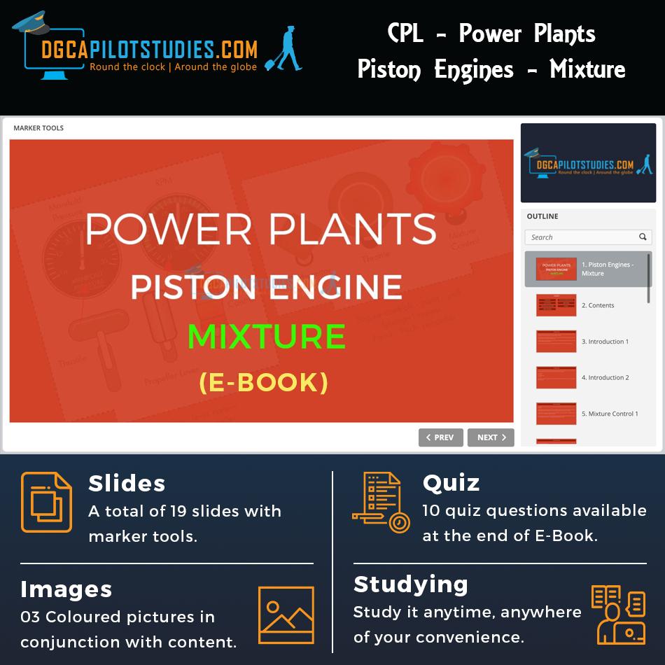 pilotstudies's tweet image. #CPL #TechnicalGeneral #Powerplants #Mixture #EBook upload. Contains 07 Topics with 03 specially drawn colored diagrams and 10 quiz questions at the end of E-Book. Study it ANYTIME ANYWHERE #pilots #Aviation #India #DGCA #knowledgeforflight