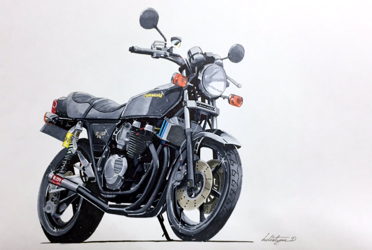 kulistynu's tweet photo. Z400 FX https://t.co/9qt4sxyEwi