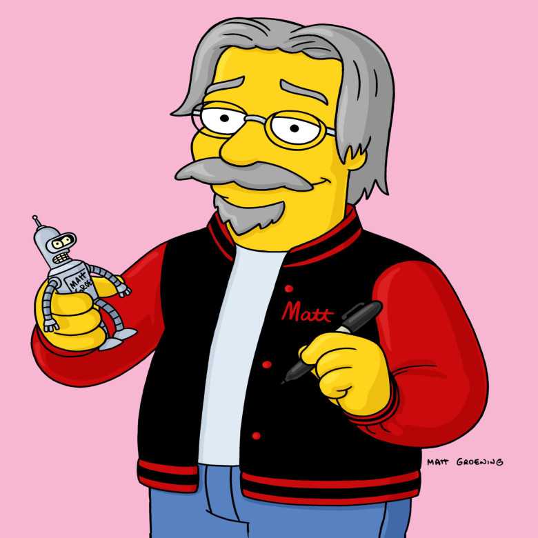 Happy birthday to The Simpsons & Futurama creator Matt Groening who turns 65 today!  