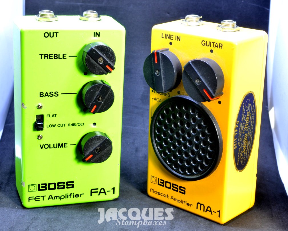 jacquespedals's tweet photo. Rare little gremlins from Boss ... I have always love the uselessness of pedal-size amps. I think we really need pointless products that just bring happiness as opposed to incredible tech tools that enslave. #bossroland https://t.co/QnqcUjF9Vn