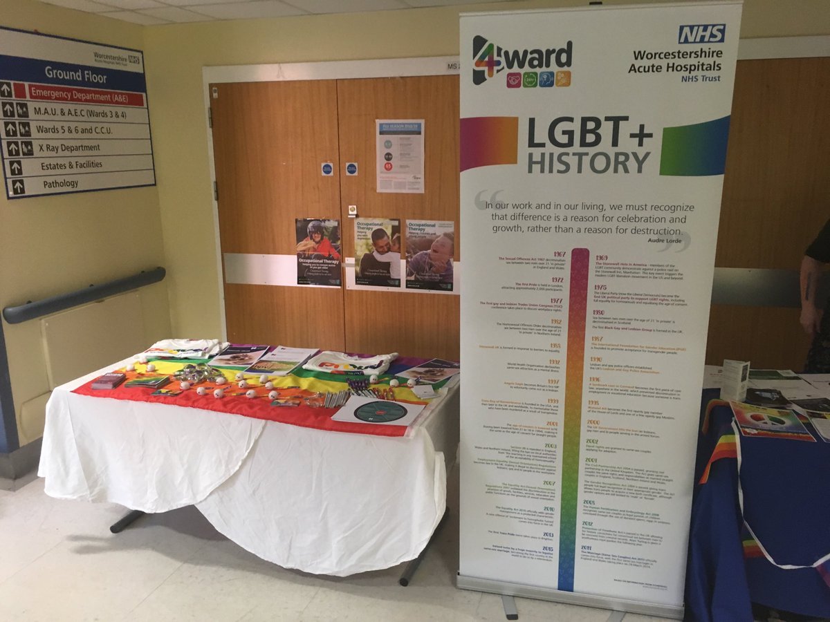 Unite_WM6827's tweet photo. Worcestershire Acute Staff Side Unions celebrating the Trust’s Equality and Diversity Week https://t.co/PultLuB0lm