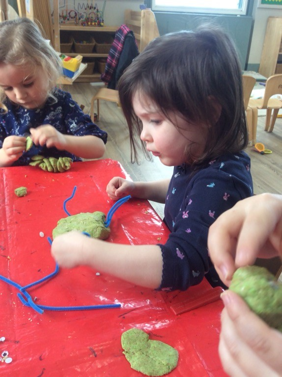 @awjsearlyyears this was one of my favourite activities that I saw this week. The children were creating their own monsters out of play dough, pipe cleaners and eyes. #imaginationskills #monsters #gettingcrafty