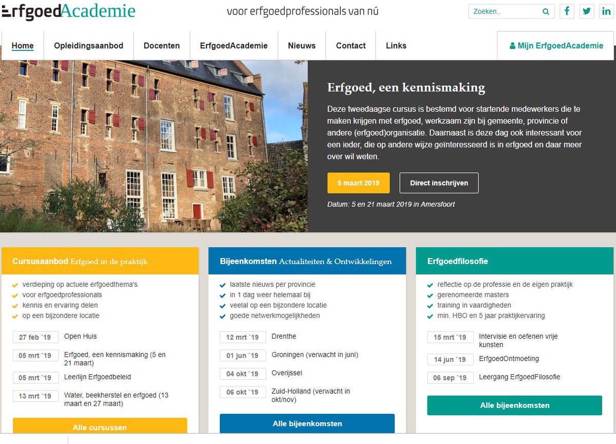 ErfgoedAcademie tweet media