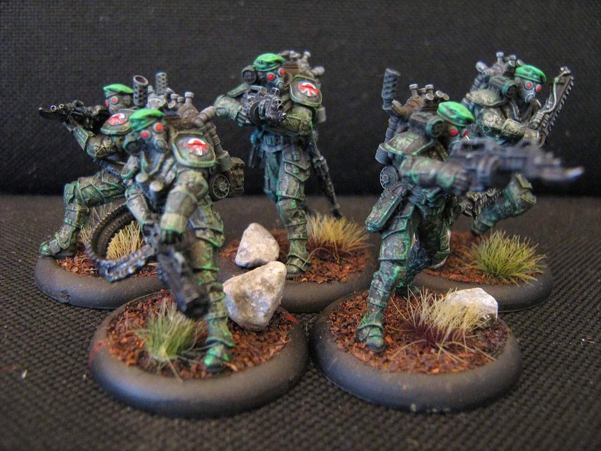 WarzoneEternal's tweet photo. Imperial Special Forces painted by David Lenc. #warzoneresurrection #mutantchronicles #prodosgames #wargaming #wargames #miniatures #paintingwargames #paintingminiatures #tabletopgames #imperial #paintingwarzone https://t.co/FonriCLJON